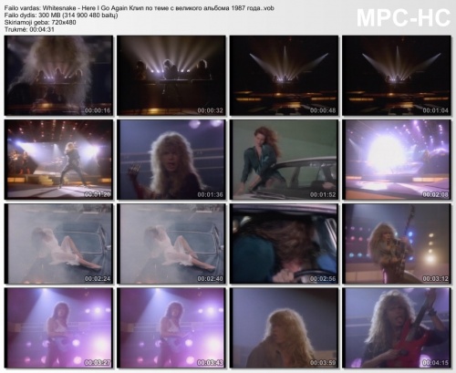 Whitesnake - Here I Go Again  (1987)