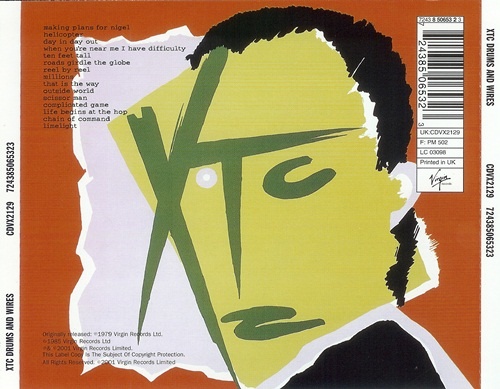 XTC - Drums And Wires (1979) [Reissue 2001] [Lossless+MP3]