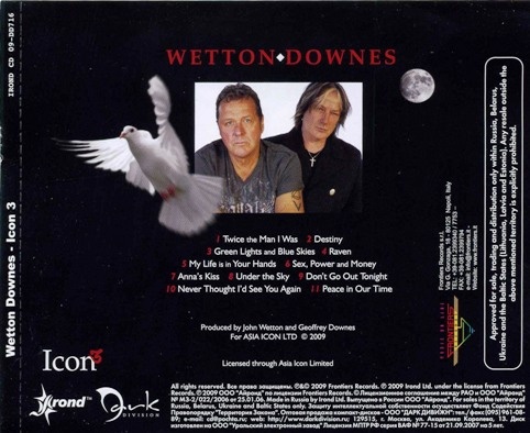 John Wetton & Geoffrey Downes - Icon 3 (2009) Lossless+MP3