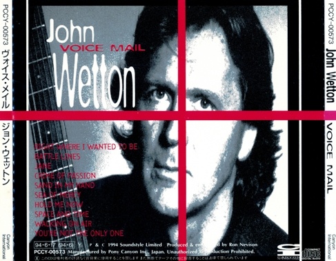 John Wetton - Voice Mail (1994) Lossless