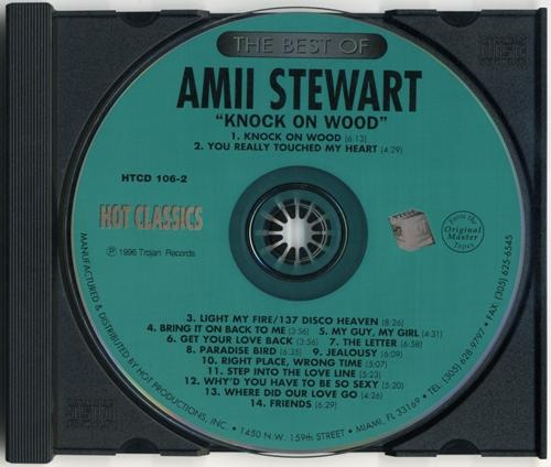 Amii Stewart - Knock On Wood. The Best Of (1996) [Lossless+Mp3]