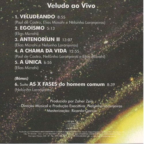 Veludo - Ao Vivo 1975 (1998)