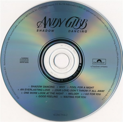 Andy Gibb - Shadow Dancing (1978)[1998] Lossless + mp3