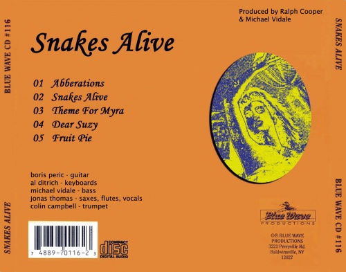 SNAKES ALIVE - Snakes Alive 1974