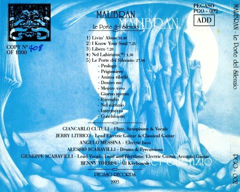 Malibran - Le Porte Del Silenzio (1993) Lossess