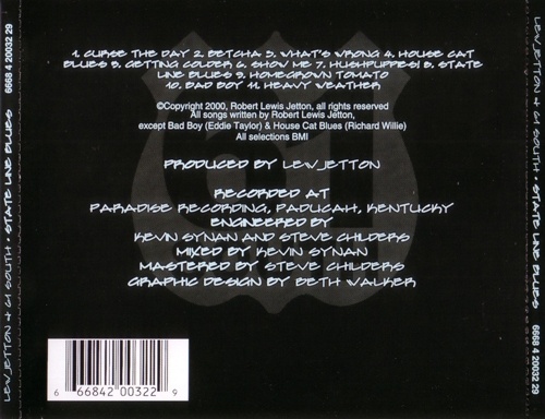 Lew Jetton & 61 South - State Line Blues (2000) [Lossless+Mp3]