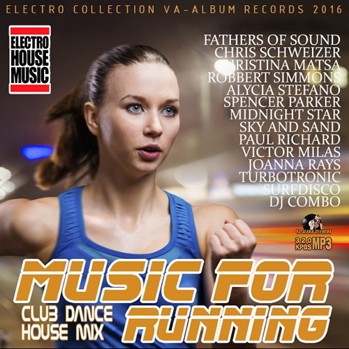 VA - Music For Running: Club House Mix (2016)