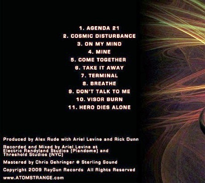 Atom Strange - Cosmic Disturbance (2010) [Web Release] Lossless+MP3