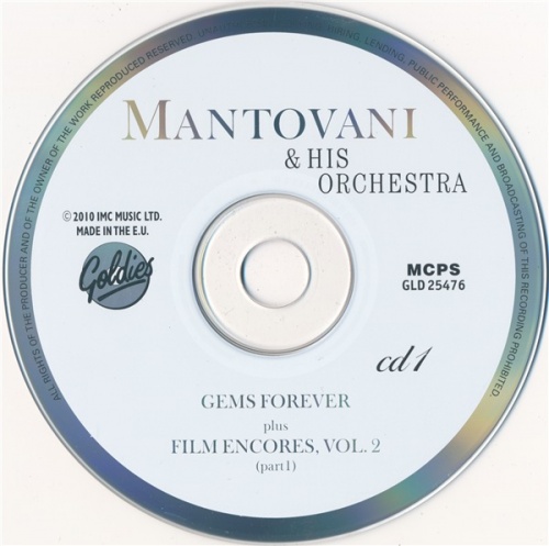 Mantovani & His Orchestra - Long Play Collection/ Four Hit Albums (3CD Box Set 2010) (Lossless + mp3)