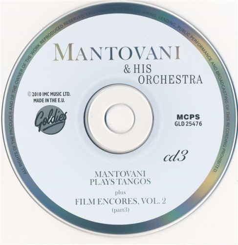 Mantovani & His Orchestra - Long Play Collection/ Four Hit Albums (3CD Box Set 2010) (Lossless + mp3)