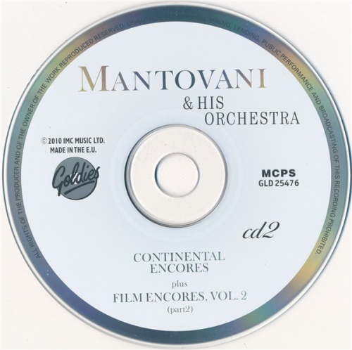 Mantovani & His Orchestra - Long Play Collection/ Four Hit Albums (3CD Box Set 2010) (Lossless + mp3)