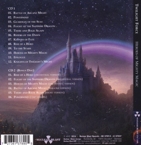 Twilight Force - Heroes Of Mighty Magic [2CD] (2016) (Lossless + MP3)