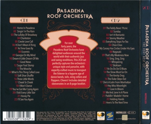 Pasadena Roof Orchestra - The Very Best Of: As Time Goes By (2016) Lossless + mp3