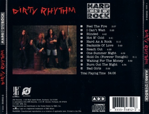 Dirty Rhythm - Hard As A Rock (1991) (Lossless)