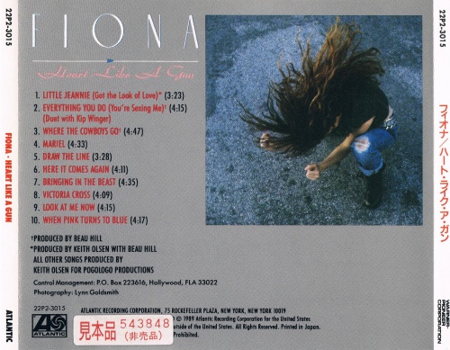 Fiona - Heart Like A Gun [Japanese Edition] (1989) (Lossless)