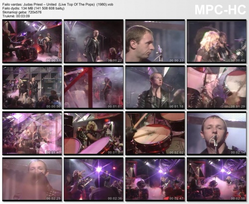 Judas Priest  United  (Live, Top of the Pops)  (1980)