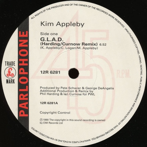Kim Appleby - G.L.A.D. (Vinyl,12'') 1991 (Lossless)