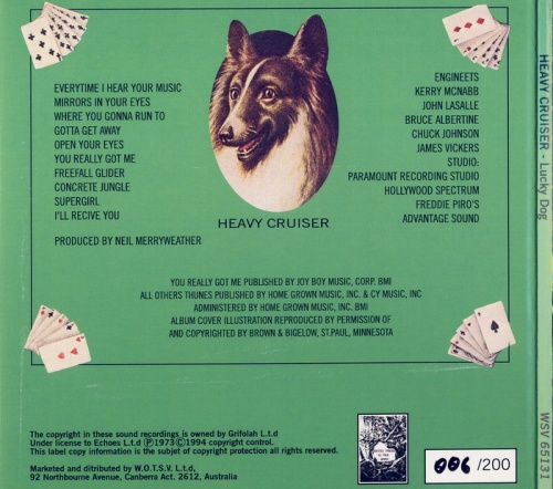 Heavy Cruiser - Lucky Dog (1973)