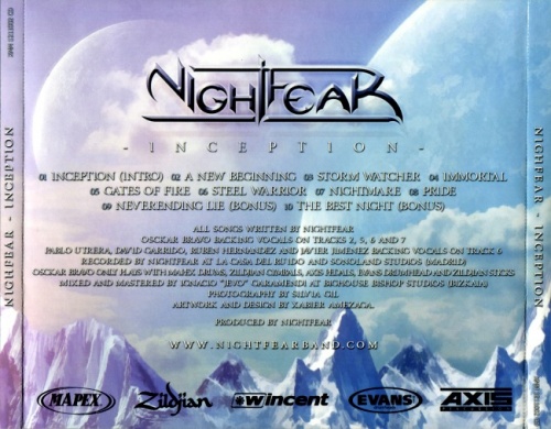 NightFear - Inception (2012) (Lossless)