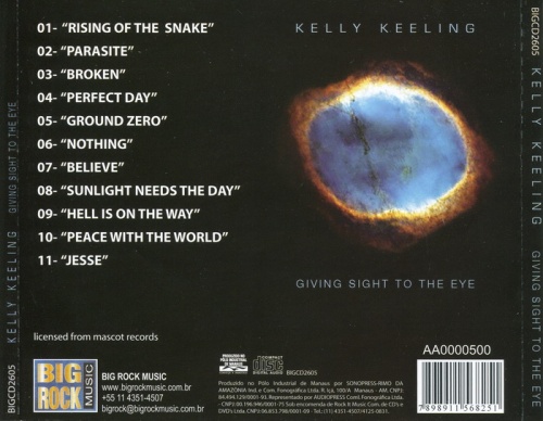 Kelly Keeling - Giving Sight To The Eye (2005)