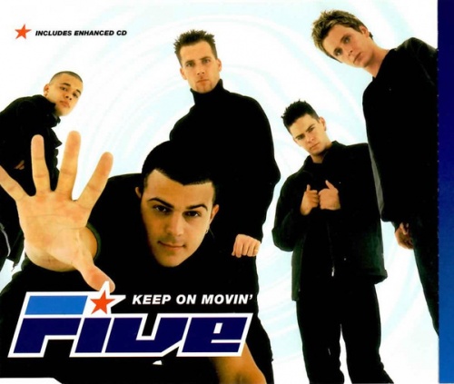 Five - Keep On Movin' (CD, Maxi-Single) 1999 (Lossless)