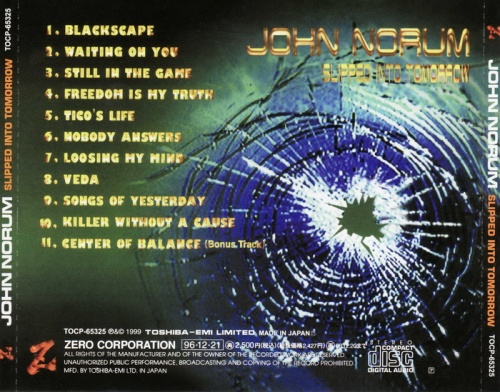 John Norum - Slipped Into Tomorrow (1999)