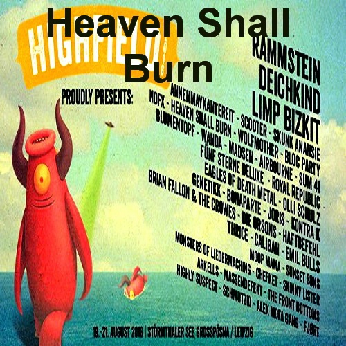 Heaven Shall Burn - Highfield Festival (2016) [HDTV 720p]