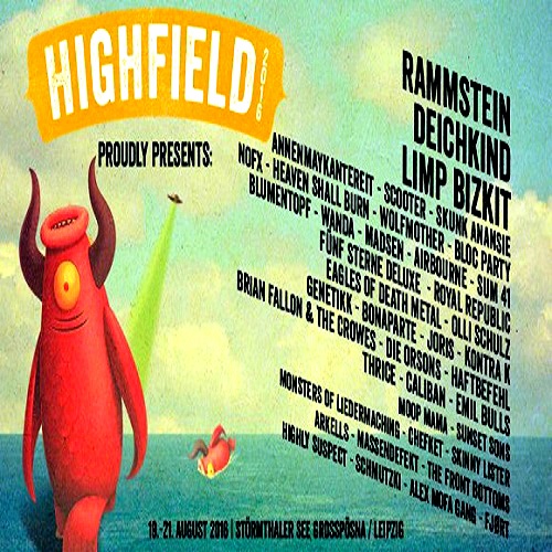 Sum 41 - Highfield Festival (2016) [HDTV 720p]