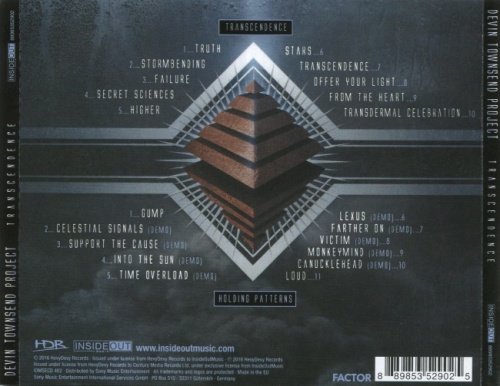 Devin Townsend Project - Transcendence [2CD] (2016) (Lossless)