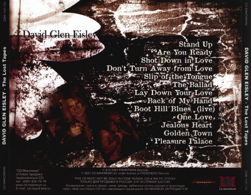 David Glenn Eisley - The Lost Tapes (2001)