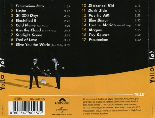Yello - Toy [Deluxe Edition] (2016) (Lossless)