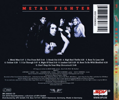 Mass - Metal Fighter 1983 (Remastered 2009)