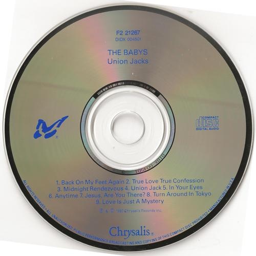 The Babys - Union Jacks (1980) [Original Press] [Lossless+Mp3]