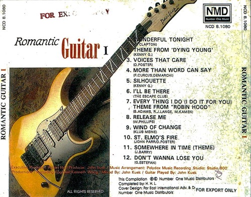 John Kuek - Romantic Guitar I. Wonderful Tonight (1994) [Lossless] 