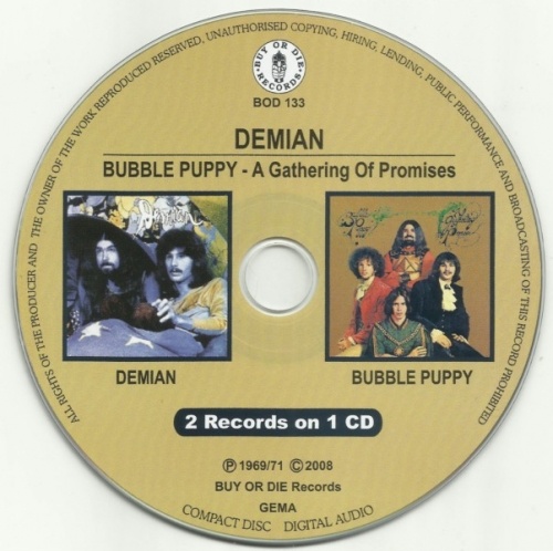 Demian / Bubble Puppy - Demian / A Gathering Of Promises (1969-70) (2008) Lossless