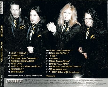 Stryper - Second Coming (2013) [Japan Edit.] Lossless