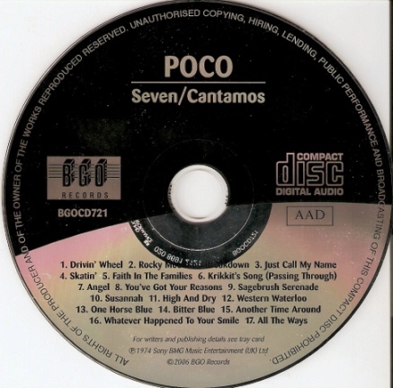 Poco - Seven / Cantamos (1974/1974) [Reissue 2006] Lossless