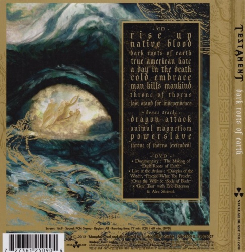 Testament - Dark Roots Of Earth [Limited Edition] (2012) (Lossless)