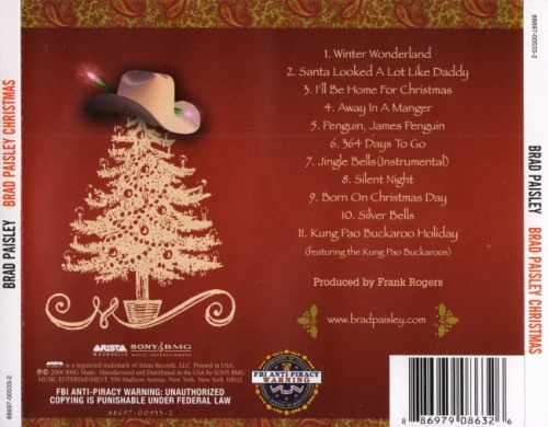 Brad Paisley - Brad Paisley Christmas (2006) (Lossless)