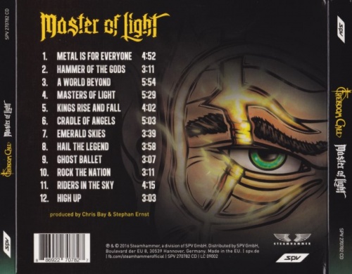 Freedom Call - Master Of Light (2016) (Lossless)