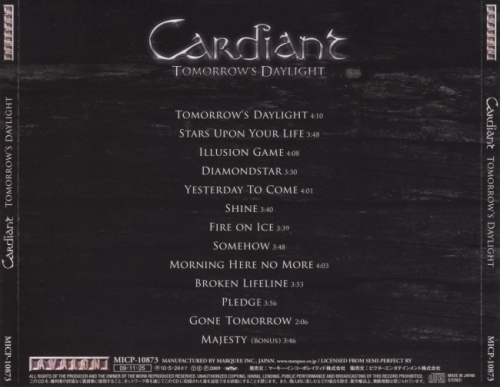 Cardiant - Tomorrow's Daylight [Japanese Edition] (2009) (Lossless)