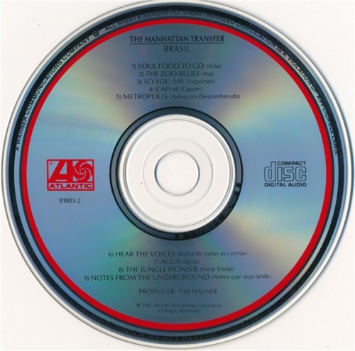 The Manhattan Transfer - Brasil (1987) Lossless + mp3