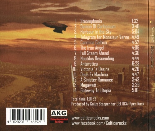 Celtica [Pipes Rock!] - Steamphonia (2016) (Lossless)