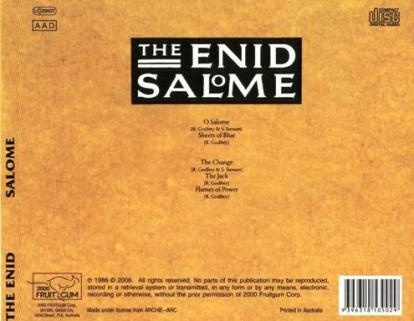 The Enid - Salome (1986) [Reissue 2008] Lossless