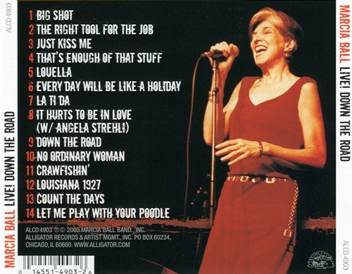 Marcia Ball - Down The Road: Marcia Ball Live! 2005