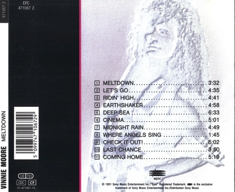 Vinnie Moore - Meltdown (1991) Lossless