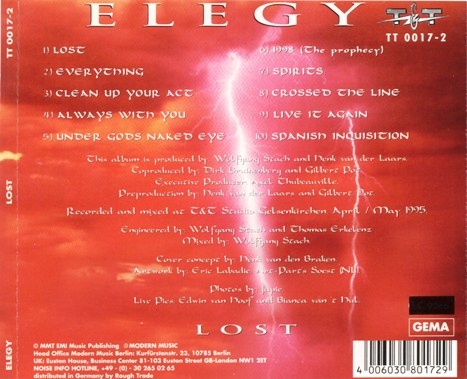 Elegy - Lost (1995) Lossless