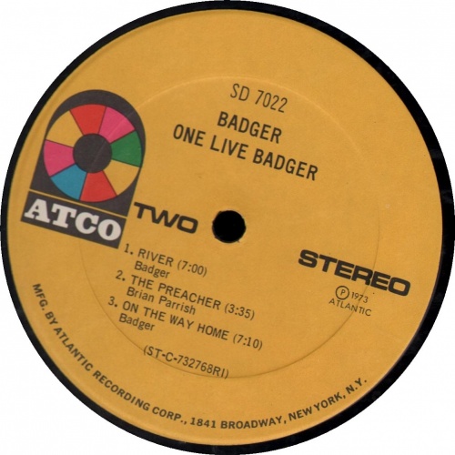 Badger - One Live Badger 1973 (Lossless) (2007)