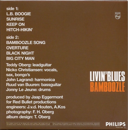 Livin' Blues - Bamboozle 1971 (Lossless+MP3) (2009 Japan mini LP)