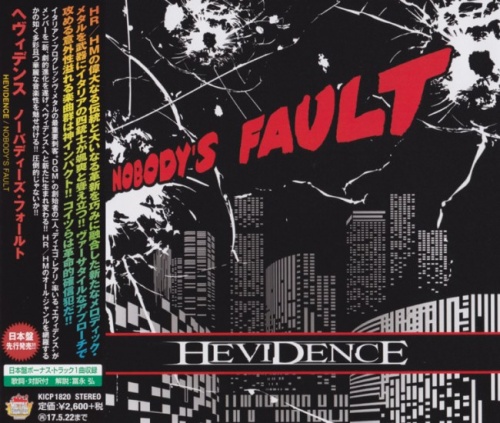 HeviDence - Nobody's Fault [Japanese Edition] (2016) (Lossless)
